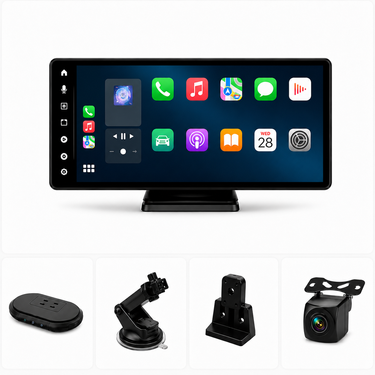 Aotorobo Aero – Intelligentes Fahrzeug-Infotainmentsystem mit Wireless CarPlay, Android Auto, Navigation und Multimedia